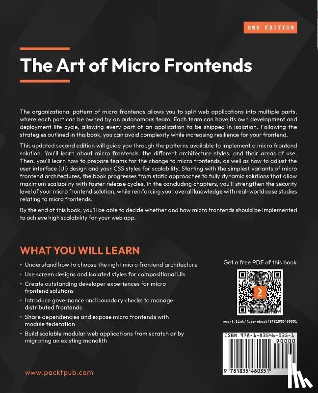 Rappl, Florian - The Art of Micro Frontends - Second Edition