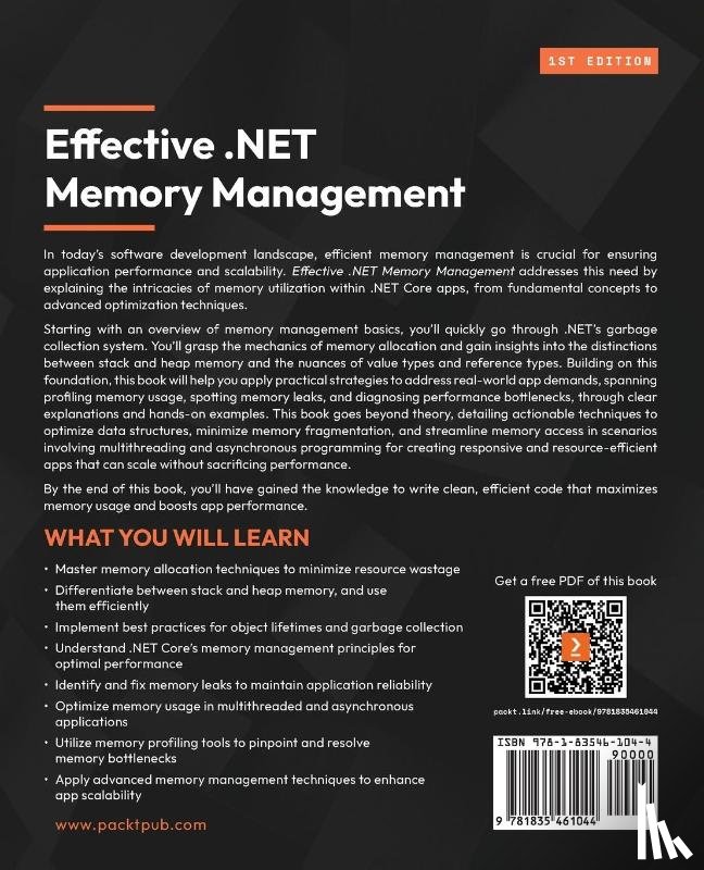 Williams, Trevoir - Effective .NET Memory Management