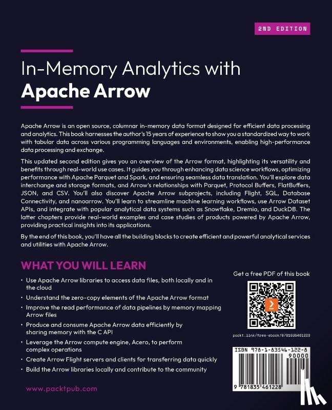 Topol, Matthew - In-Memory Analytics with Apache Arrow - Second Edition