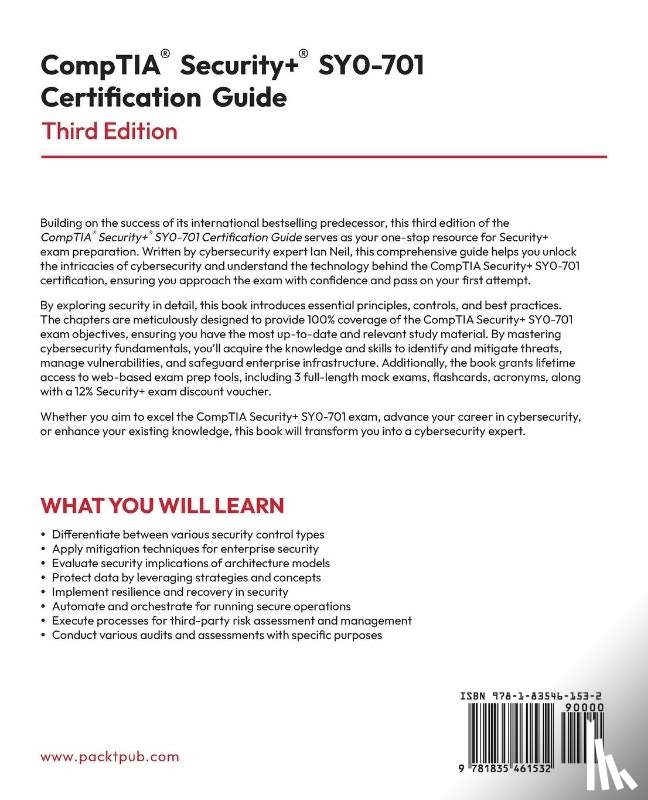 Neil, Ian - CompTIA Security+ SY0-701 Certification Guide