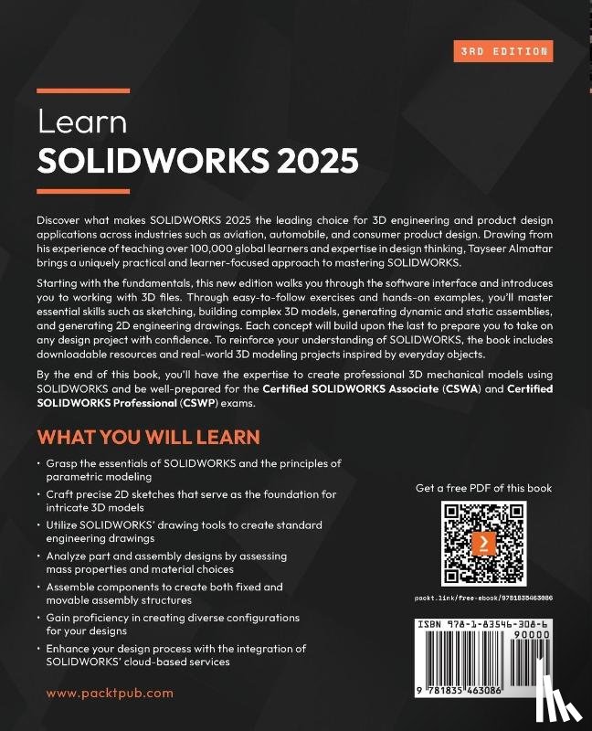 Almattar, Tayseer - Learn SOLIDWORKS 2025 - Third Edition