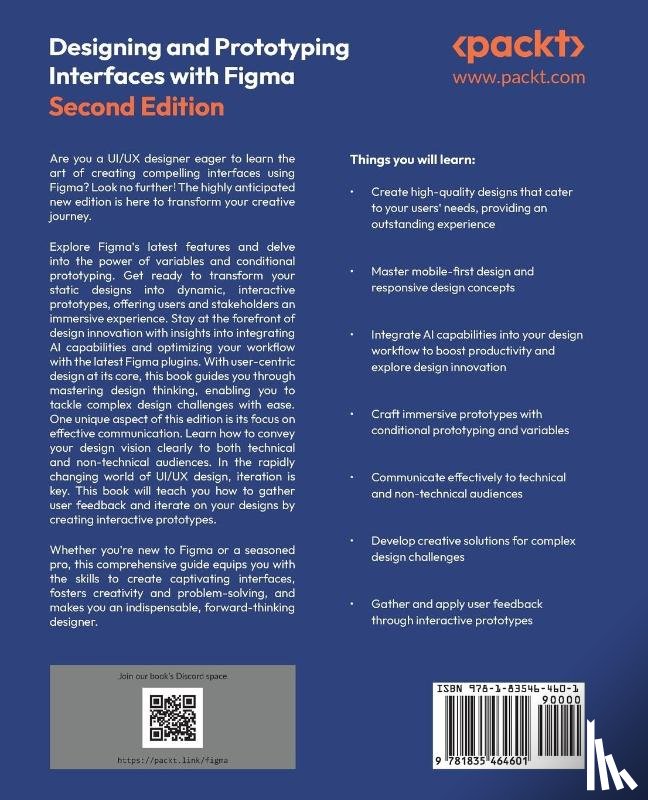 Staiano, Fabio - Designing and Prototyping Interfaces with Figma - Second Edition