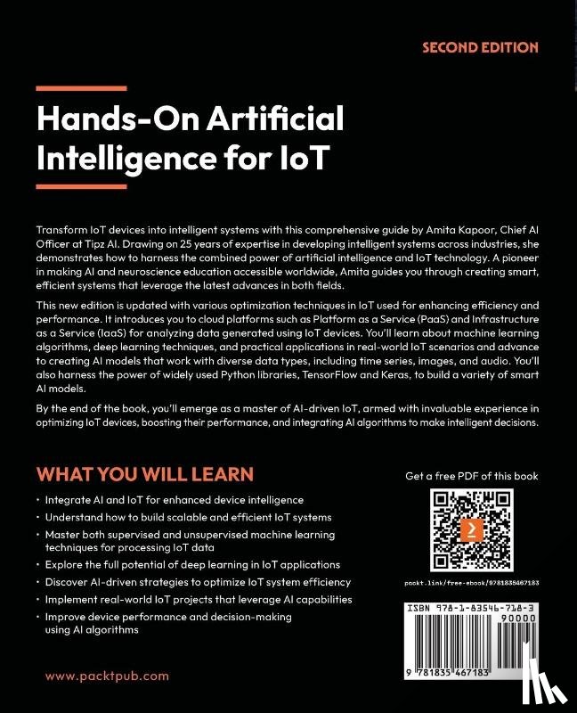 Kapoor, Amita - Hands-On Artificial Intelligence for IoT - Second Edition