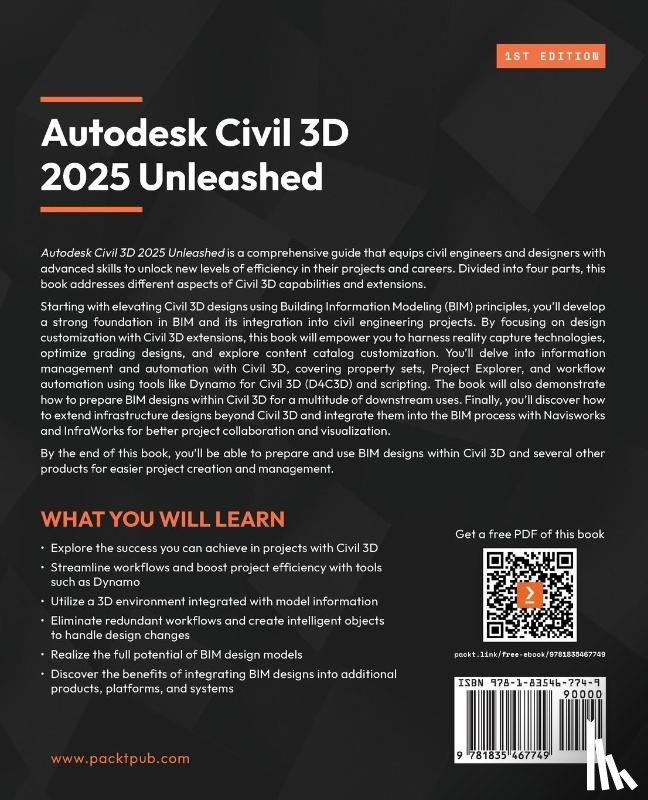 Walz, Stephen, Sabat, Tony - Autodesk Civil 3D 2025 Unleashed