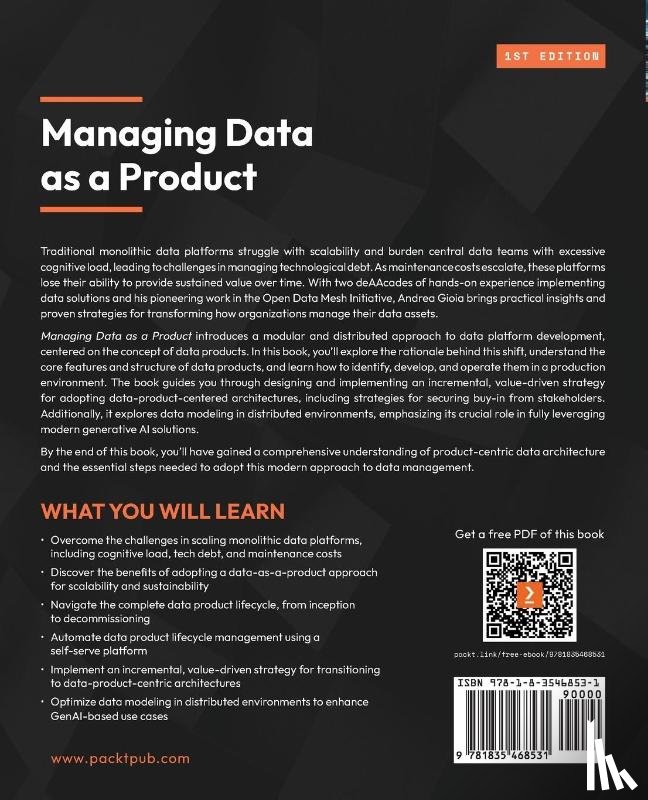 Gioia, Andrea - Managing Data as a Product