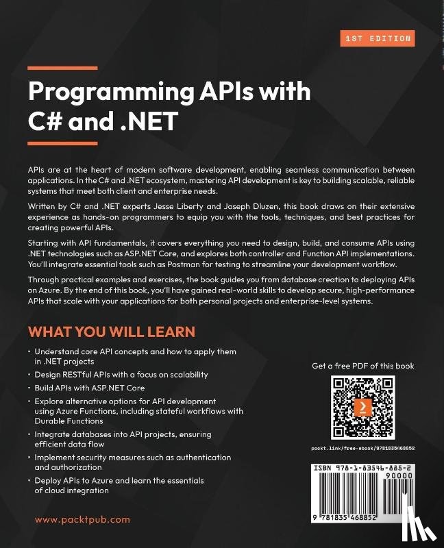 Liberty, Jesse, Dluzen, Joseph - Programming APIs with C# and .NET