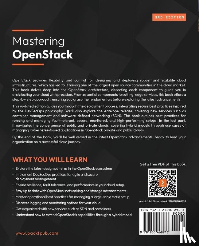 Khedher, Omar - Mastering OpenStack - Third Edition