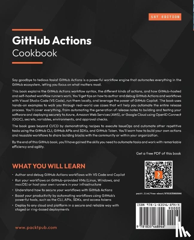 Kaufmann, Michael - GitHub Actions Cookbook