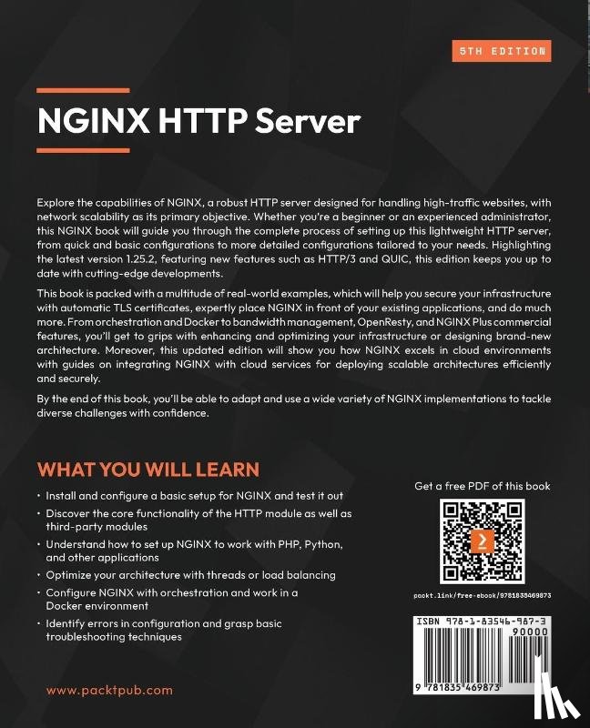 Ouiran, Gabriel, Nedelcu, Clement, Fjordvald, Martin Bjerretoft - NGINX HTTP Server - Fifth Edition