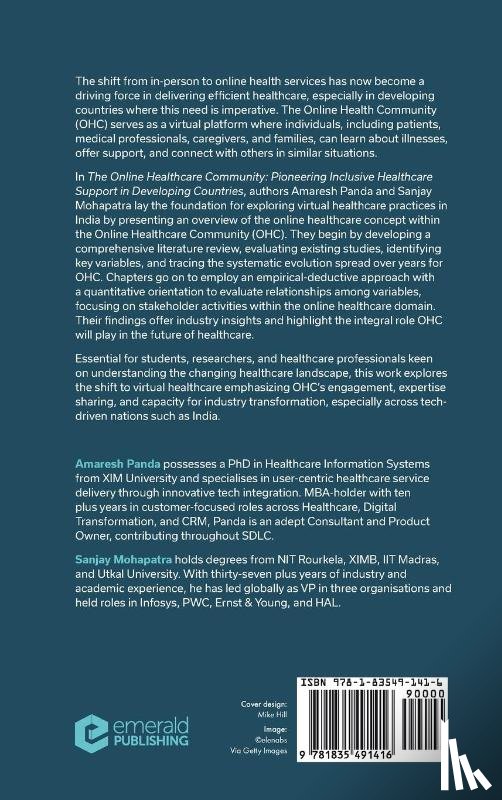 Panda, Amaresh (Reveal Health Tech, Mohapatra, Dr. Sanjay (Batoi Systems Pvt Ltd - The Online Healthcare Community