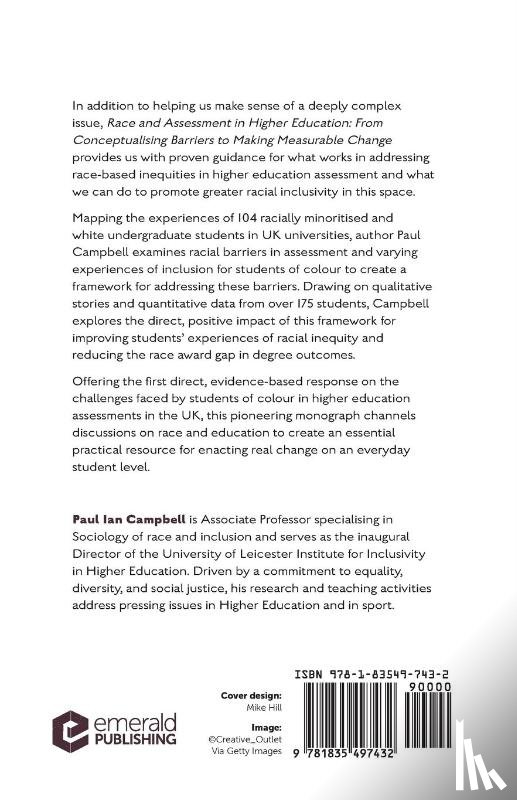 Campbell, Paul Ian (University of Leicester - Race and Assessment in Higher Education