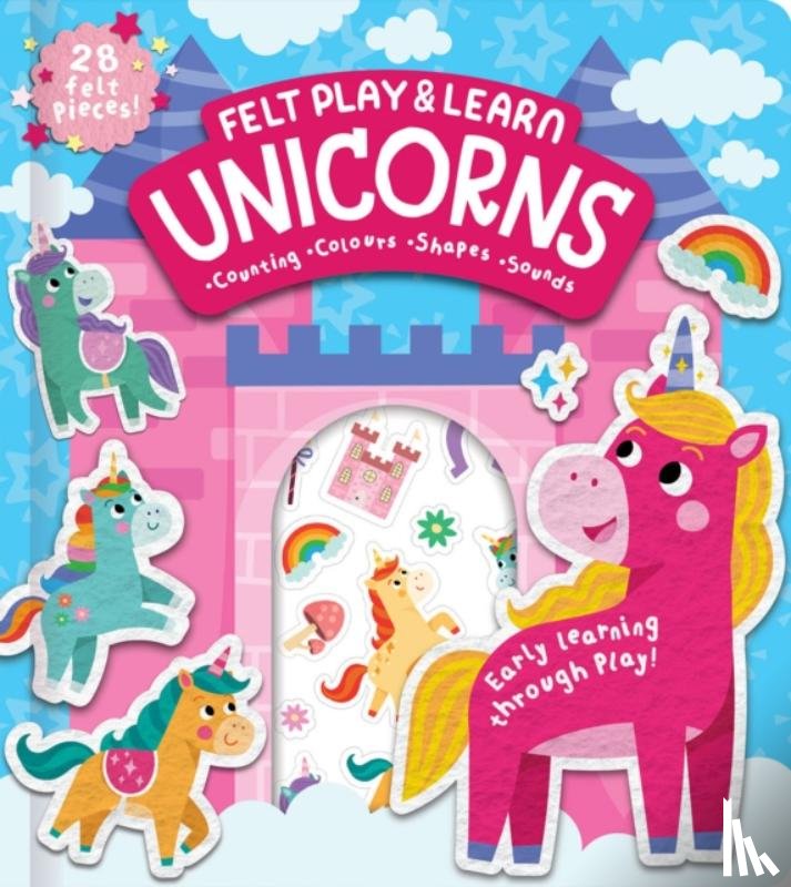Barker, Alice - Felt Play & Learn Unicorns