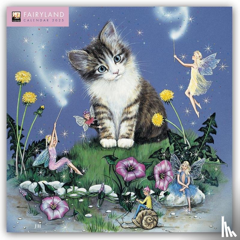 Flame, Tree - Fairyland by Jean & Ron Henry Wall Calendar 2025 (Art Calendar)