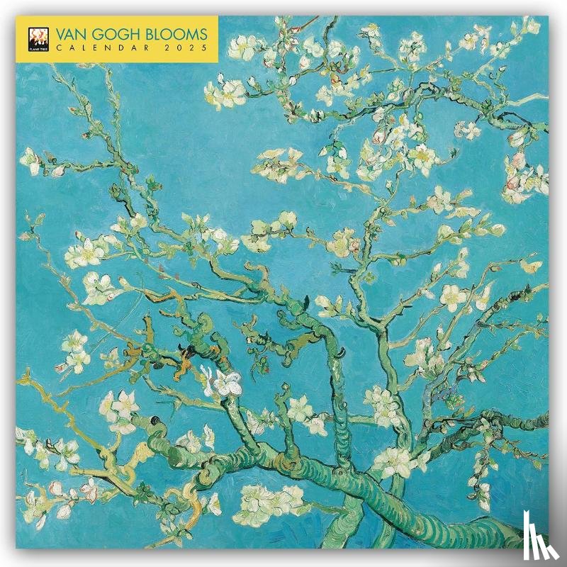 Flame, Tree - Vincent van Gogh Blooms Wall Calendar 2025 (Art Calendar)
