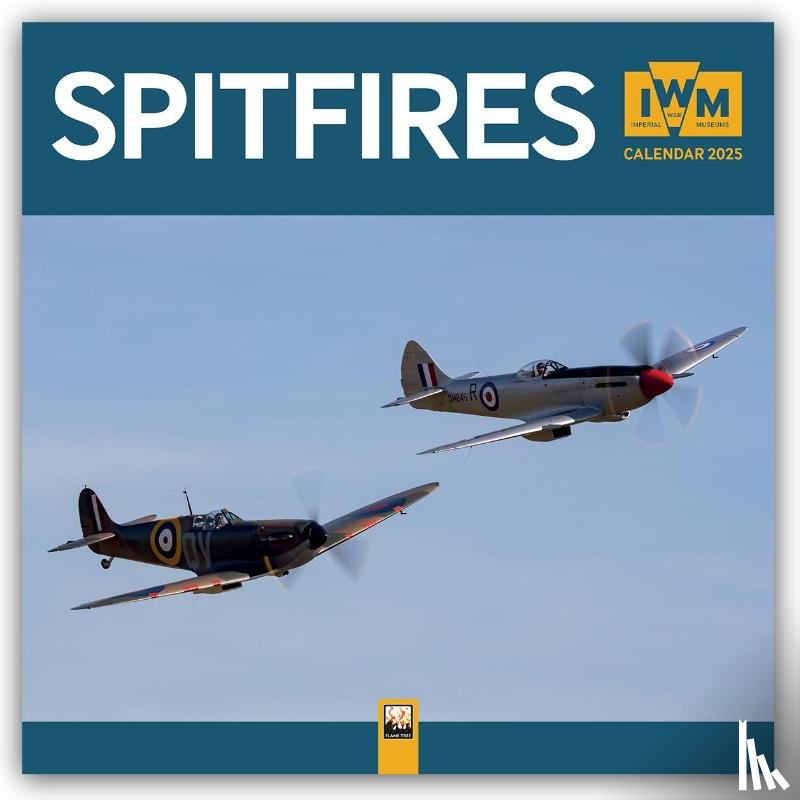 Flame, Tree - Imperial War Museums: Spitfires Wall Calendar 2025 (Art Calendar)