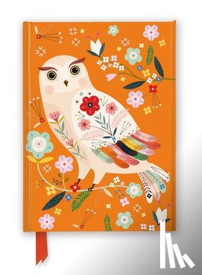 Flame Tree Studio - Bee Brown: Folk Owl (Foiled Journal)