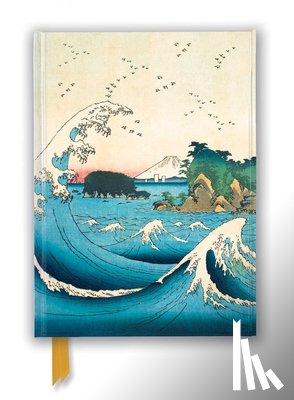 Flame Tree Studio - Hiroshige II: The Seven-Mile Beach in Sagami Province (Foiled Journal)