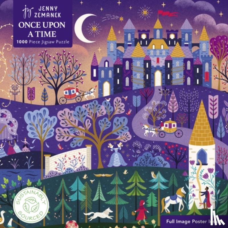 Flame Tree Studio - Adult Sustainable Jigsaw Puzzle Jenny Zemanek: Once Upon a Time