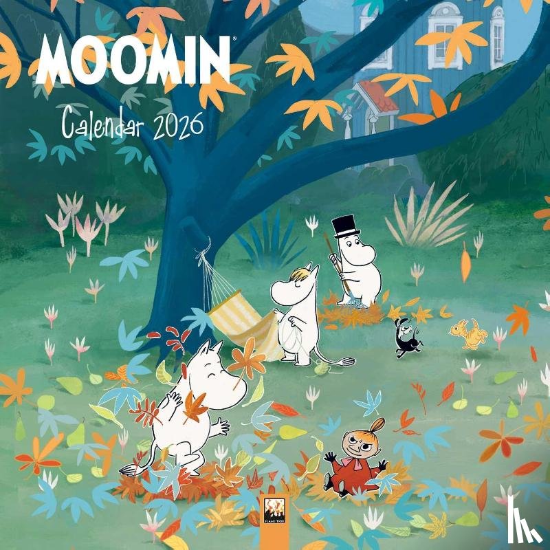 Flame, Tree - Moomin Wall Calendar 2026 (Art Calendar)