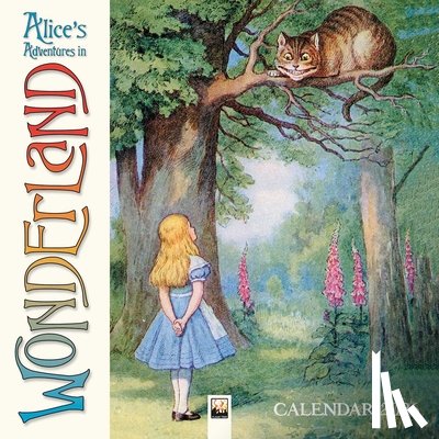 Flame Tree Studio - Alice's Adventures in Wonderland Wall Calendar 2026 (Art Calendar)