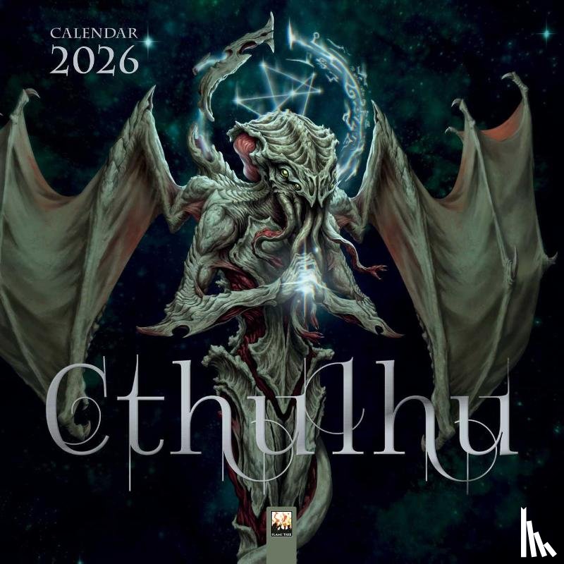 Flame, Tree - Cthulhu Wall Calendar 2026 (Art Calendar)