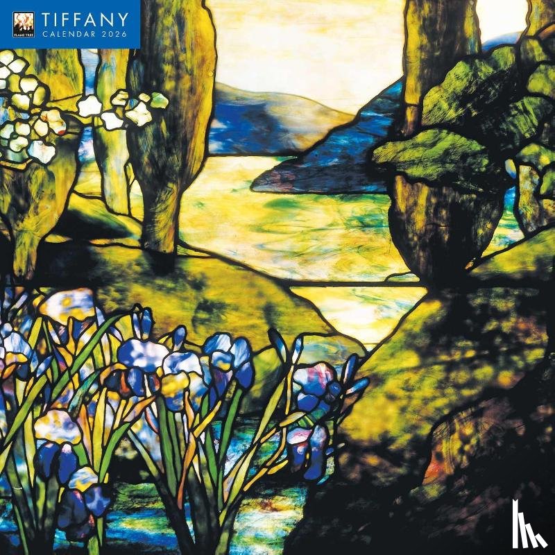 Flame, Tree - Tiffany Wall Calendar 2026 (Art Calendar)