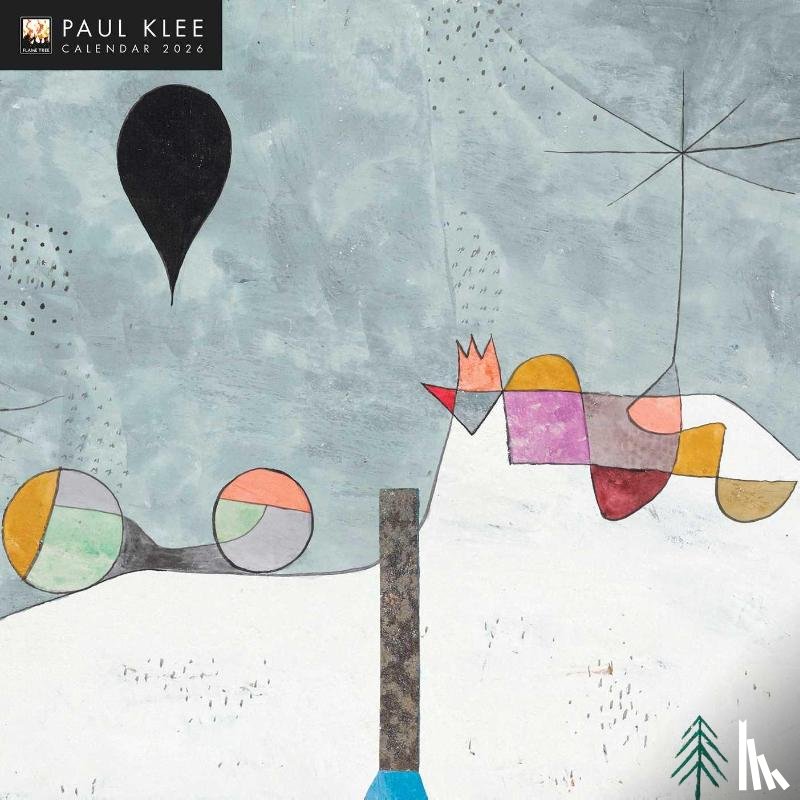 Flame, Tree - Paul Klee Wall Calendar 2026 (Art Calendar)