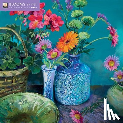 Flame Tree Studio - Blooms by Nel Whatmore Wall Calendar 2026 (Art Calendar)
