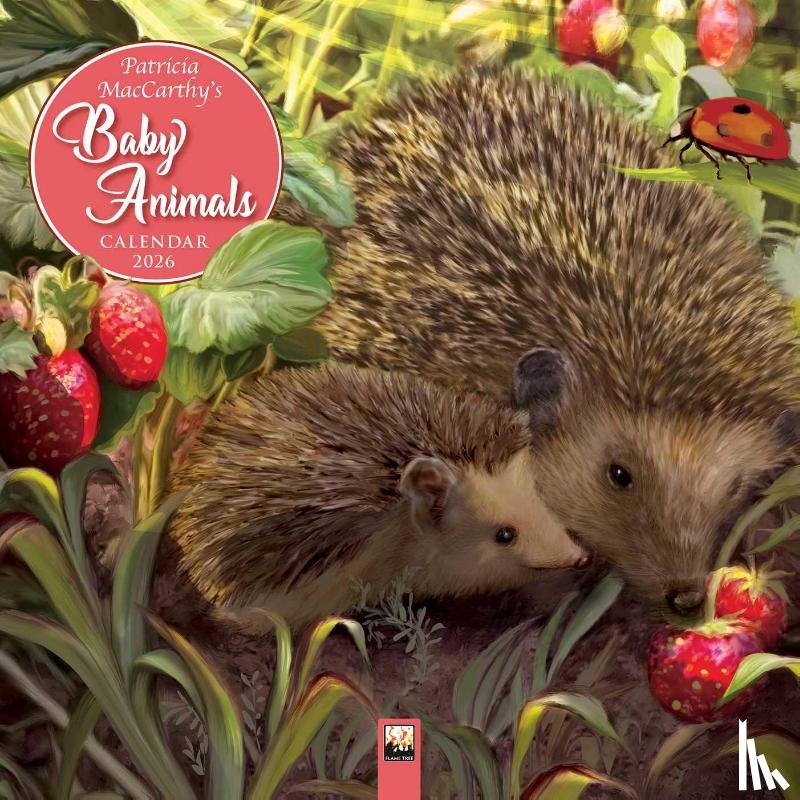 Flame, Tree - Patricia MacCarthy's Baby Animals Wall Calendar 2026 (Art Calendar)