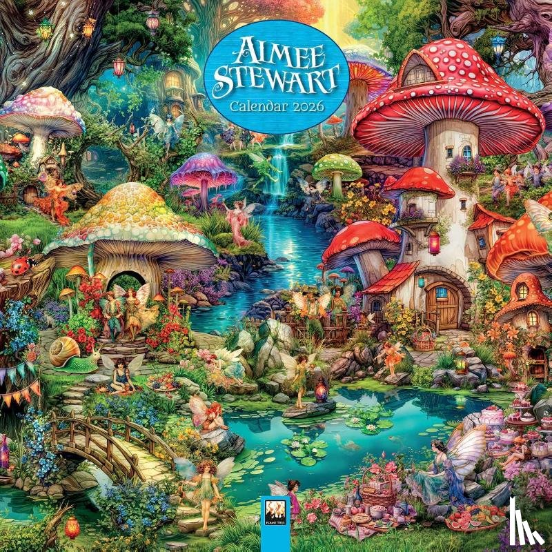 Flame, Tree - Aimee Stewart Wall Calendar 2026 (Art Calendar)