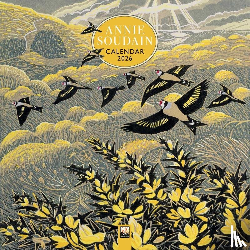 Flame, Tree - Annie Soudain Wall Calendar 2026 (Art Calendar)