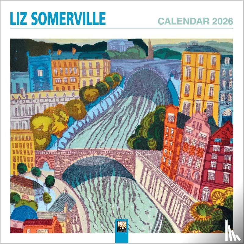 Flame, Tree - Liz Somerville Wall Calendar 2026 (Art Calendar)
