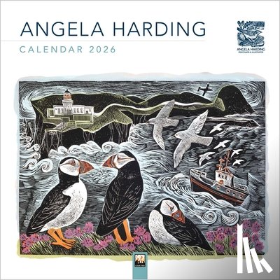 Flame Tree Studio - Angela Harding Wall Calendar 2026 (Art Calendar)