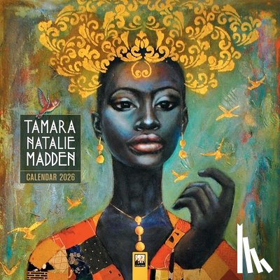 Flame Tree Studio - Tamara Natalie Madden Wall Calendar 2026 (Art Calendar)