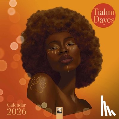 Flame Tree Studio - Tiahni Dayes Wall Calendar 2026 (Art Calendar)