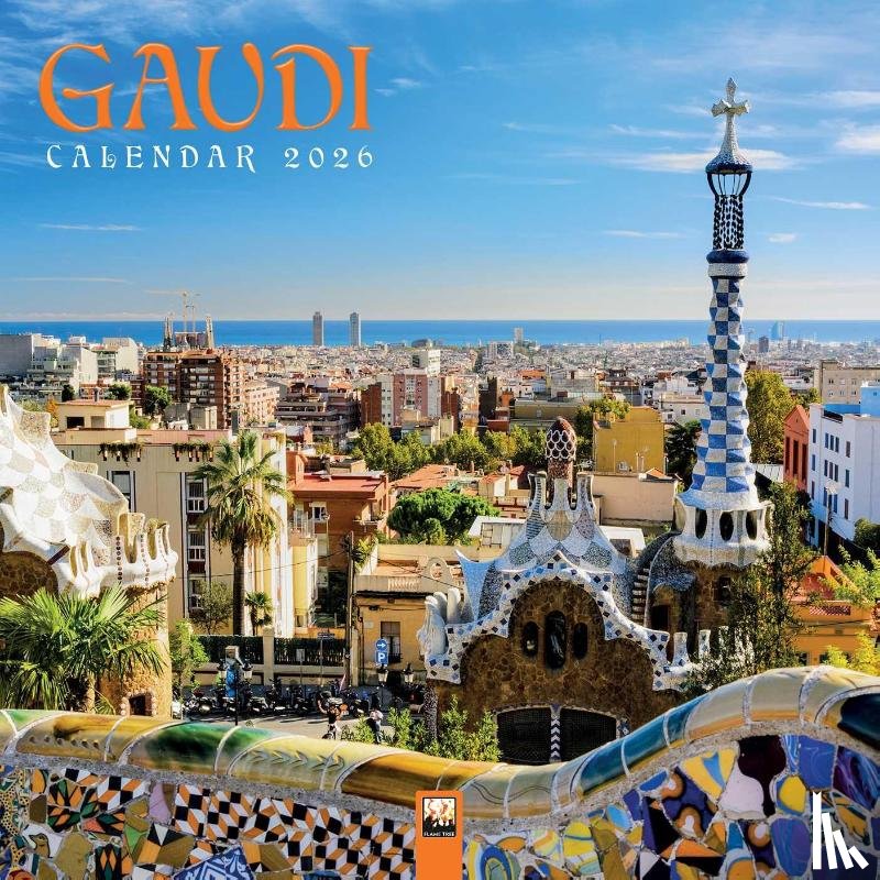Flame, Tree - Gaudi Wall Calendar 2026 (Art Calendar)