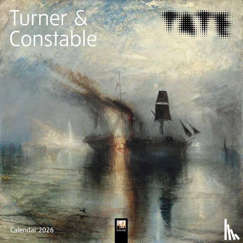 Flame, Tree - Tate: Turner & Constable Wall Calendar 2026 (Art Calendar)