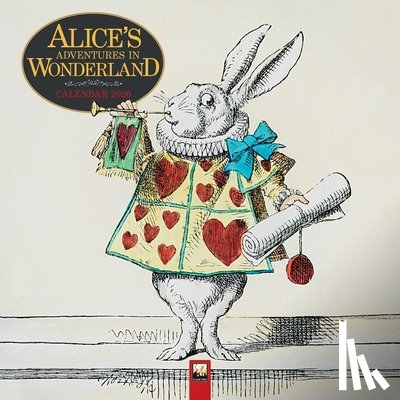 Flame Tree Studio - Science Museum: Alice's Adventures in Wonderland Wall Calendar 2026 (Art Calendar)