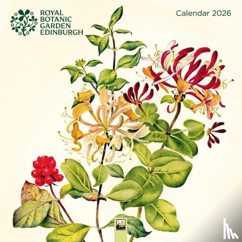 Flame, Tree - Royal Botanic Garden Edinburgh Wall Calendar 2026 (Art Calendar)
