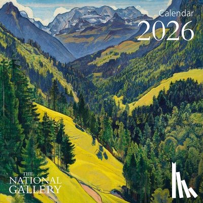 Flame Tree Studio - The National Gallery Mini Wall Calendar 2026 (Art Calendar)