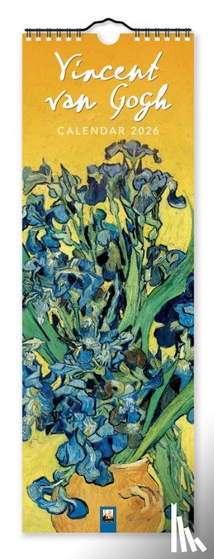 Flame, Tree - Vincent van Gogh Slim Calendar 2026 (Art Calendar)