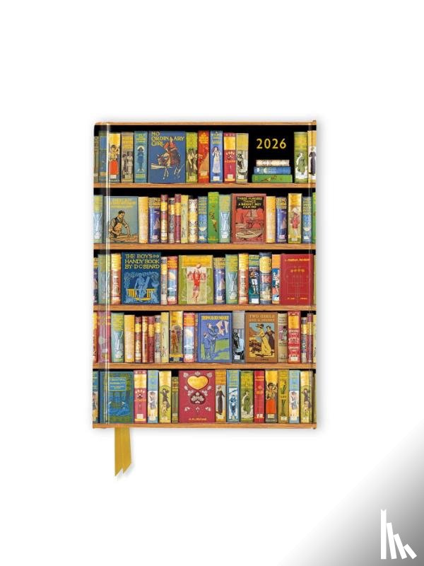 Flame Tree Publishing - Bodleian Libraries: Bookshelves 2026 Luxury Pocket Diary Planner - Week to View