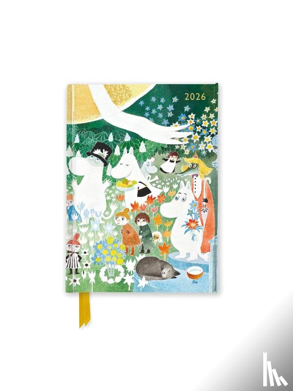 Flame Tree Publishing - Moomin: Dangerous Journey 2026 Luxury Pocket Diary Planner - Week to View