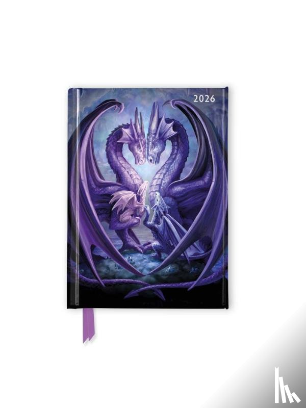Flame Tree Publishing - Anne Stokes: Raising Dragons 2026 Luxury Pocket Diary Planner - Week to View