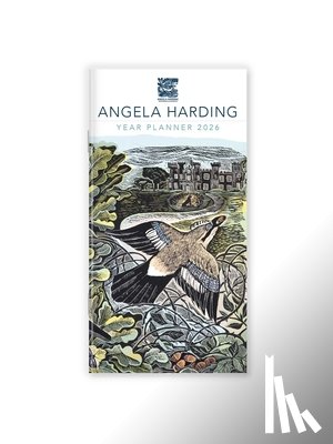 Flame Tree Studio - Angela Harding: Knepp Jay and Oak Tree 2026 Year Planner - Month to View