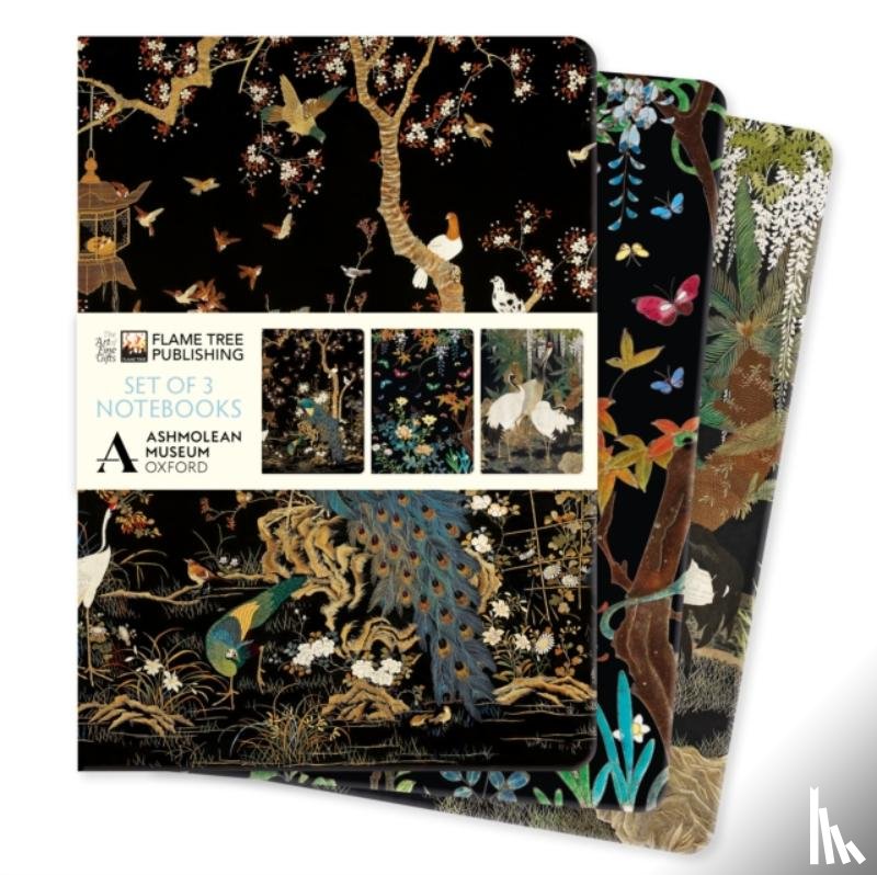 Flame Tree Studio - Ashmolean Museum Set of 3 Standard Notebooks