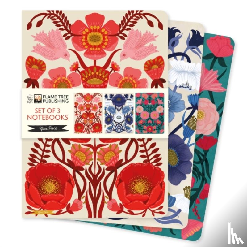 Flame Tree Studio - Nina Pace Set of 3 Standard Notebooks