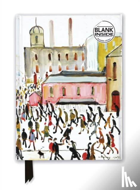  - L.S. Lowry: Going to Work (Foiled Blank Journal)
