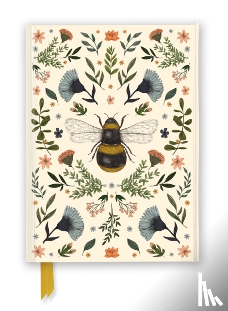 Flame Tree Studio - Jade Mosinski: Botanical Bee (Foiled Journal)