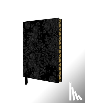 Flame Tree Studio - Uematsu Hobi: Box Decorated with Chrysanthemums Artisan Art Pocket Notebook (Flame Tree Journals)